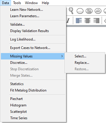data_missing_values_menu