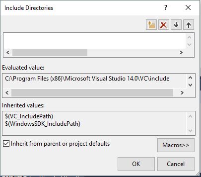 Visual Studio Include Directories Folder Selector.JPG