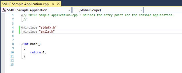 Visual Studio Include SMILE.JPG